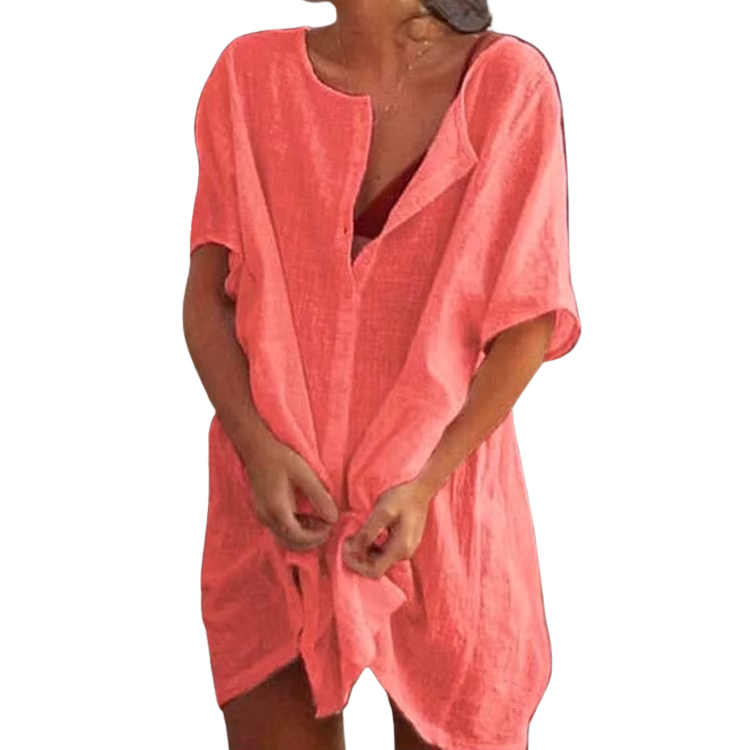 Nicole™ Oversized Cotton Blouse
