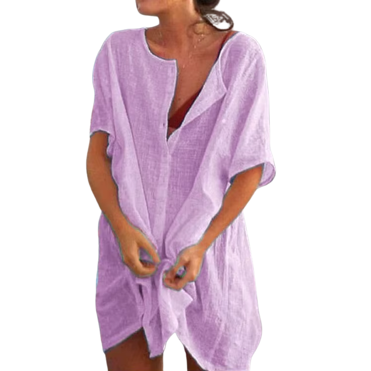 Nicole™ Oversized Cotton Blouse