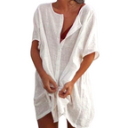Nicole™ Oversized Cotton Blouse