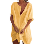 Nicole™ Oversized Cotton Blouse