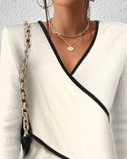 Irish™ Elegant V-Neck Top