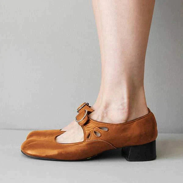 Victoria™ Elegant Vegan Leather Sandals