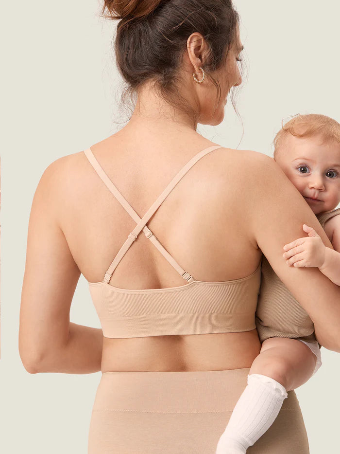NurtureLatch™ One-Hand Nursing Bra