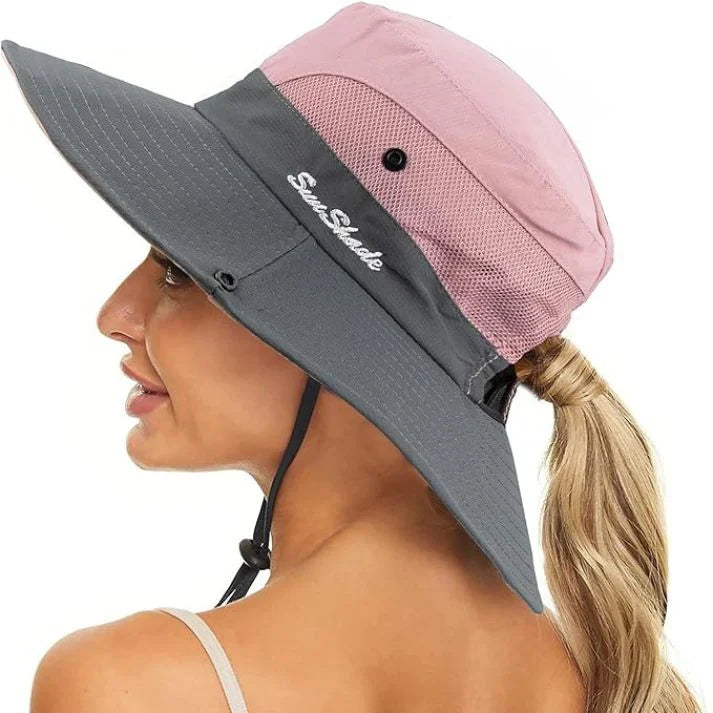 SunShade™ Anti-UV Ponytail Friendly Hat