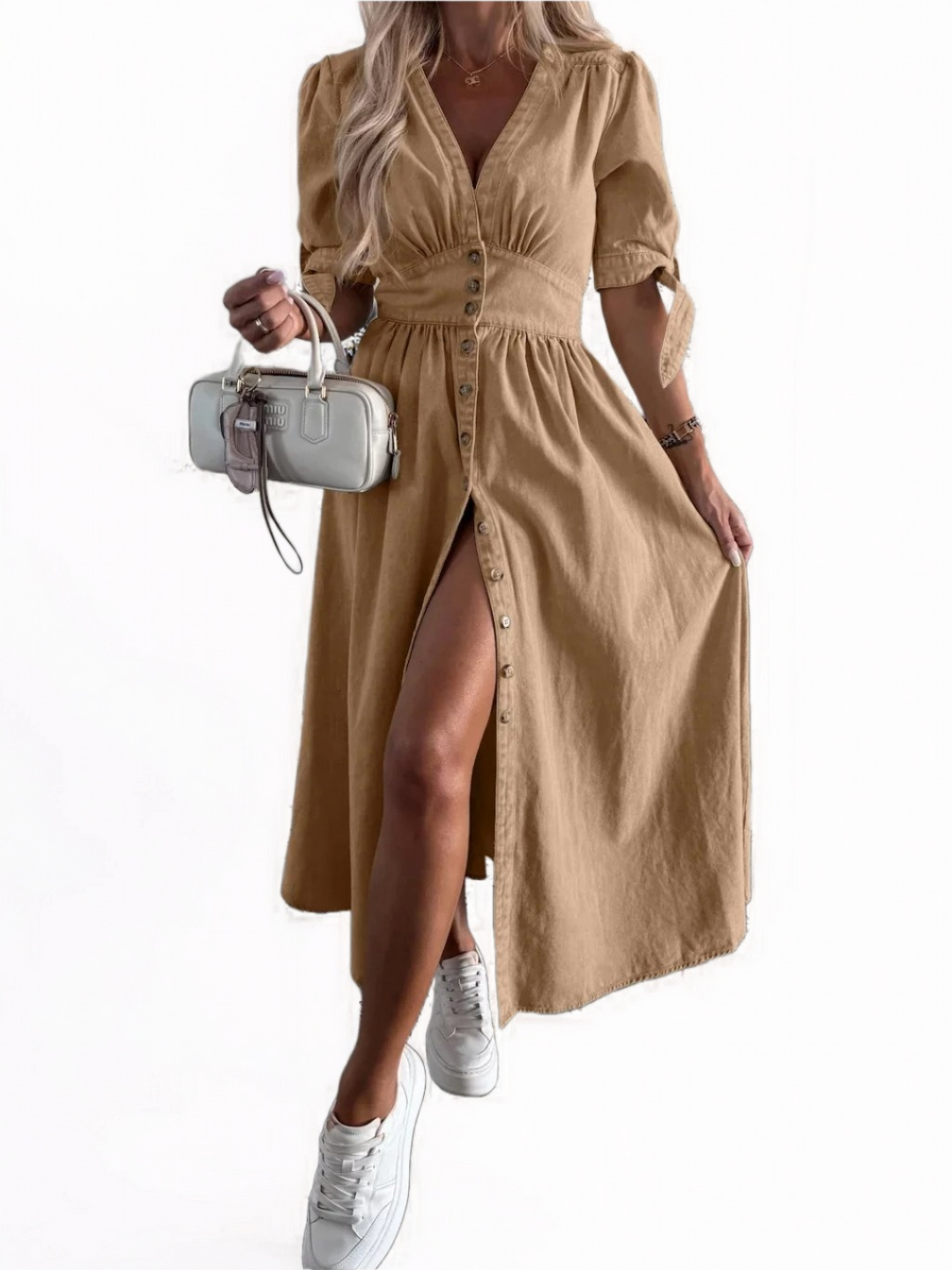 Sienna™ Denim Midi Dress
