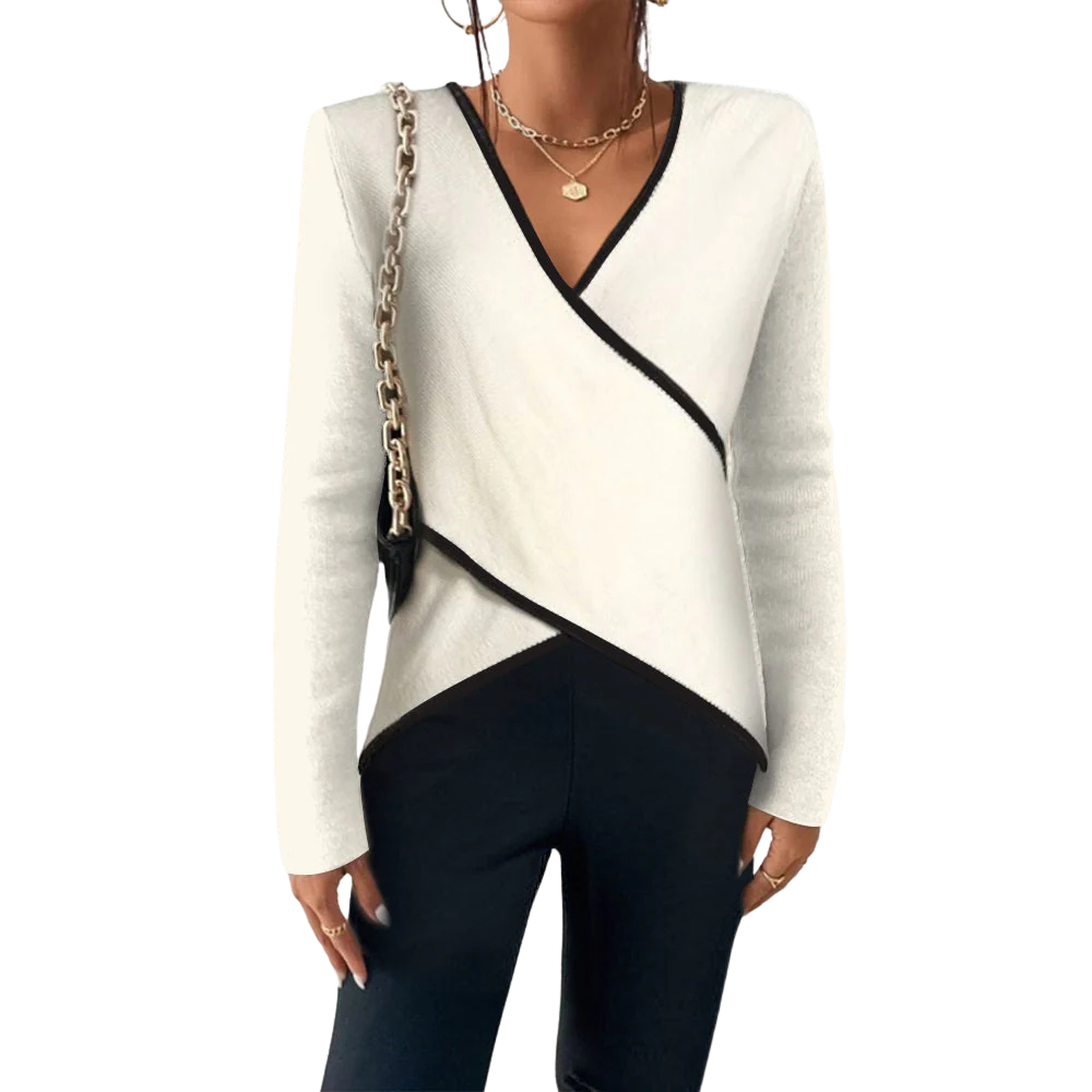 Irish™ Elegant V-Neck Top