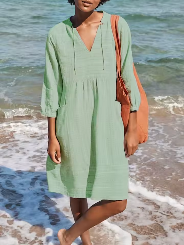 Faye™ Elegant Comfy Midi Dress