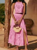 Valencia™ Patterned Maxi Dress Set