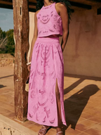 Valencia™ Patterned Maxi Dress Set