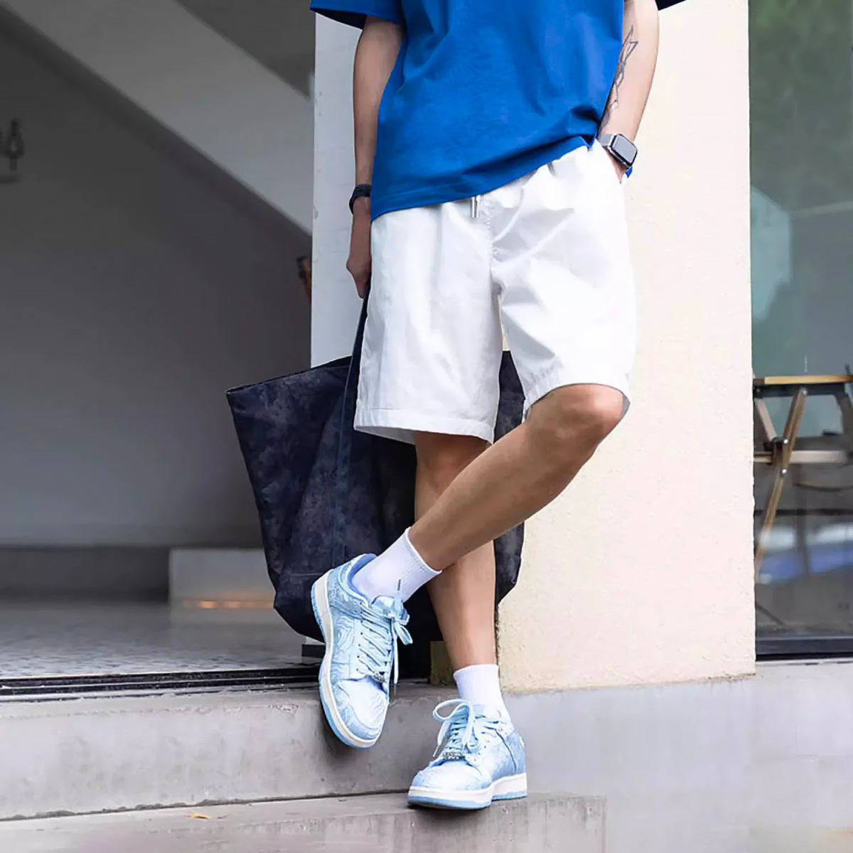 Ukiyo-e inspired Silk Sneakers
