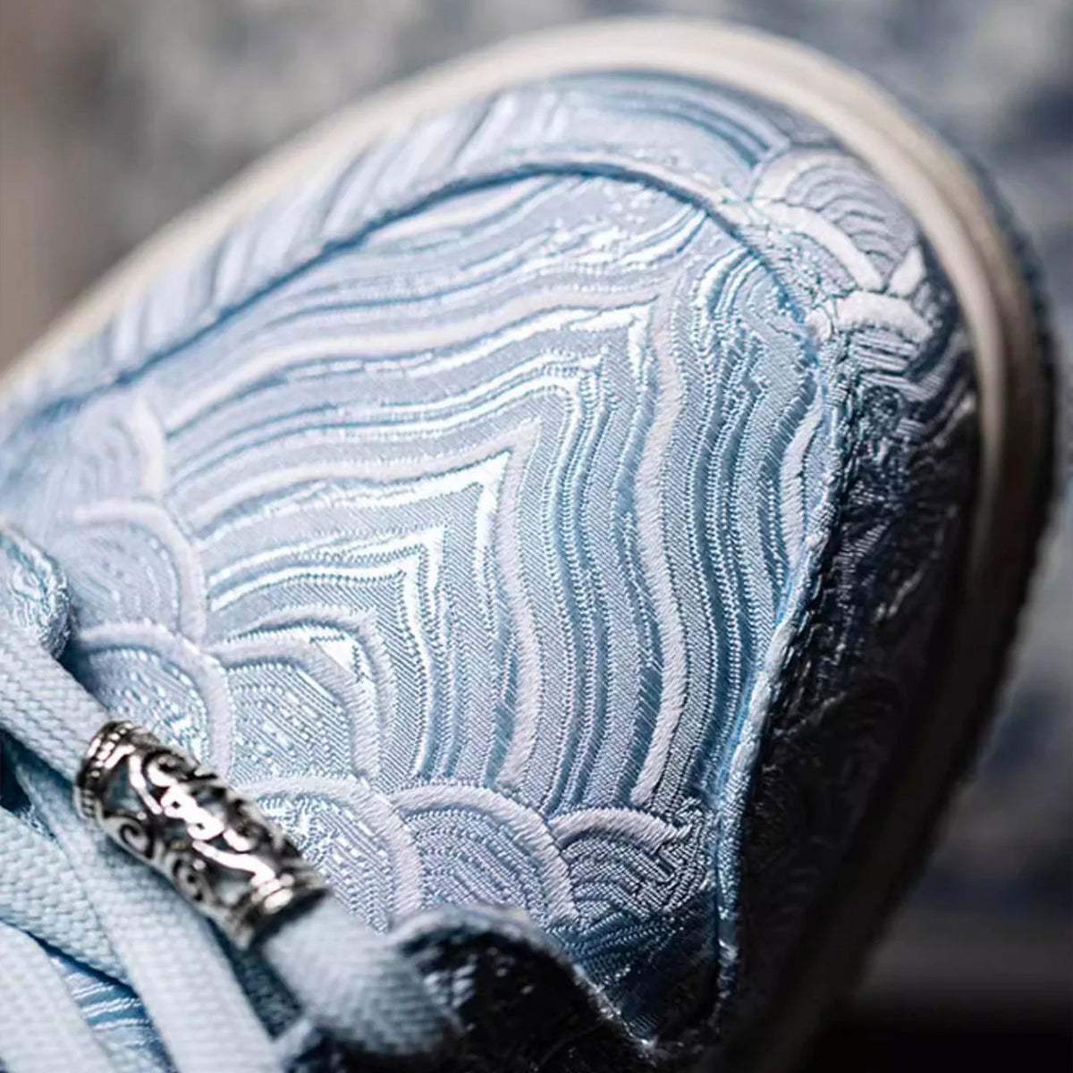 Ukiyo-e inspired Silk Sneakers