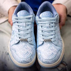 Ukiyo-e inspired Silk Sneakers