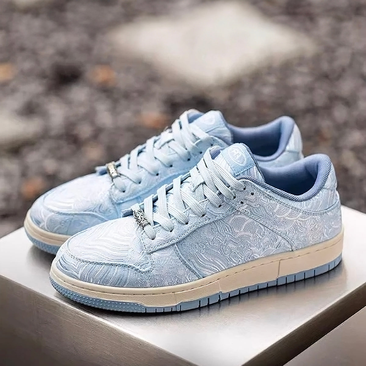 Ukiyo-e inspired Silk Sneakers