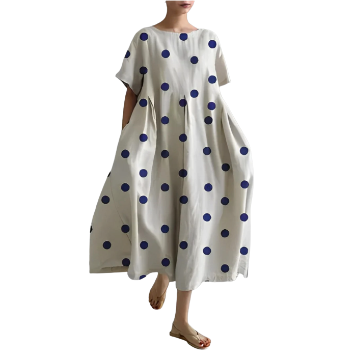 Alessia™ Comfortable Floral Midi Dress