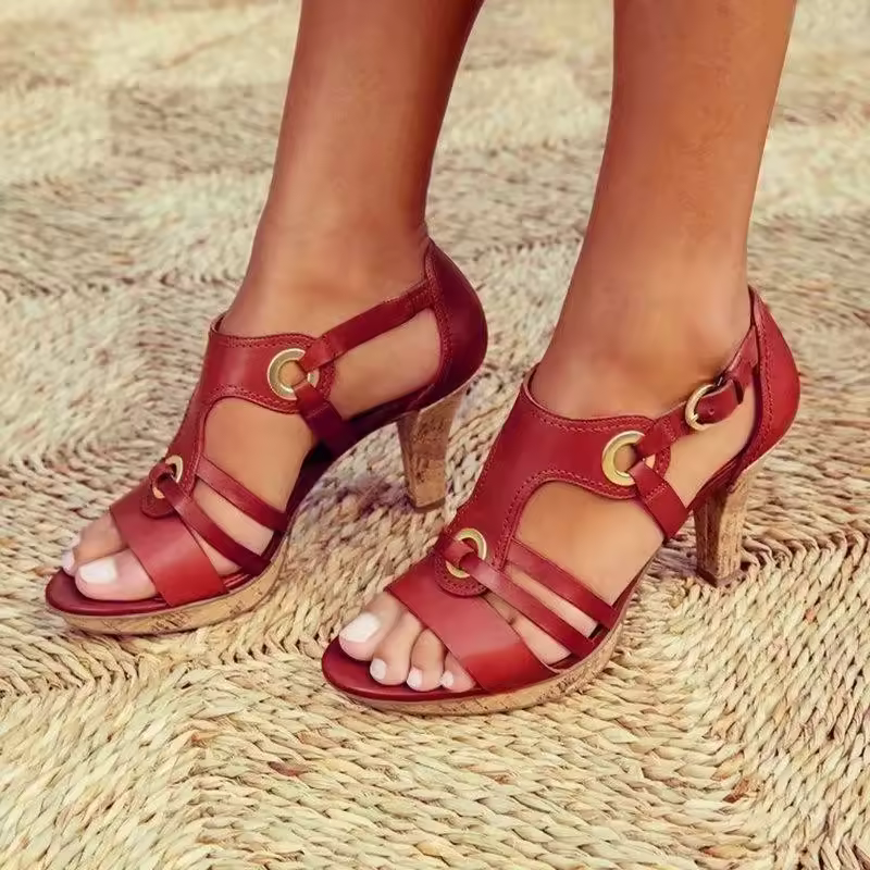 Mabel™ Premium Vegan Leather Heels