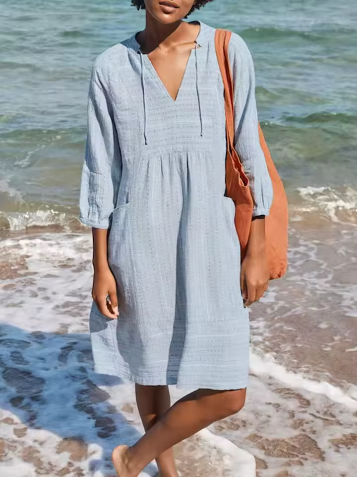 Faye™ Elegant Comfy Midi Dress