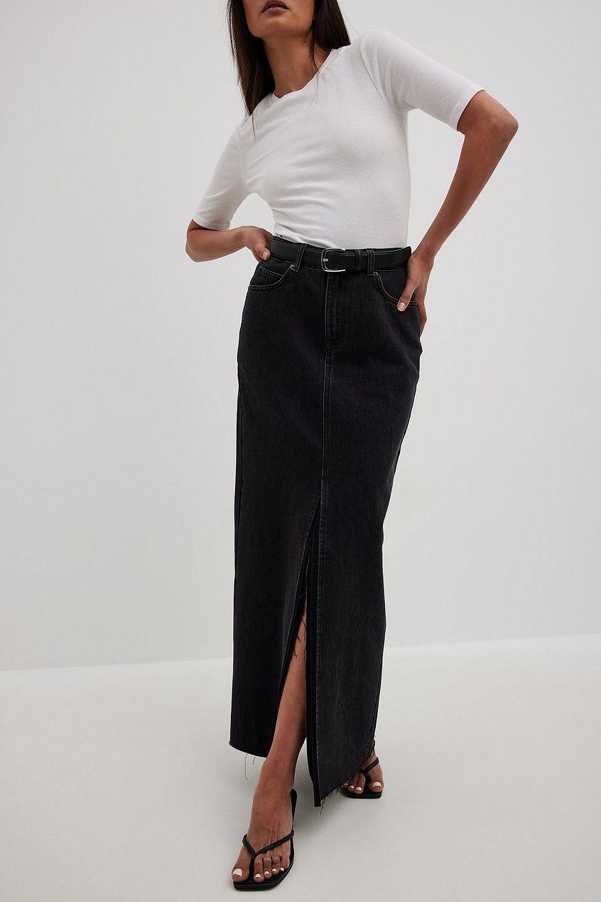 Charlotte™ Refined Denim Skirt