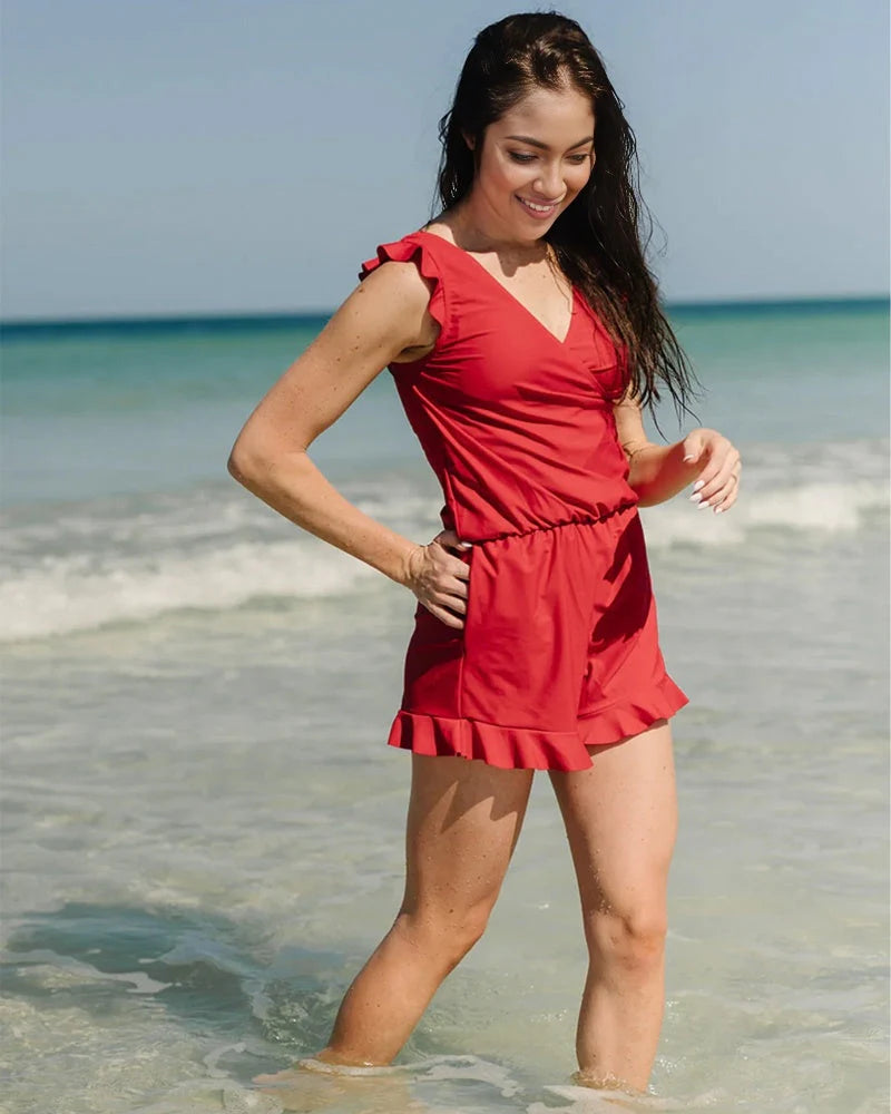 CurveFidence™ Built-in Bra Swimsuit