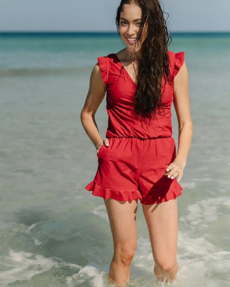 CurveFidence™ Built-in Bra Swimsuit