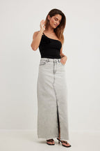 Charlotte™ Refined Denim Skirt