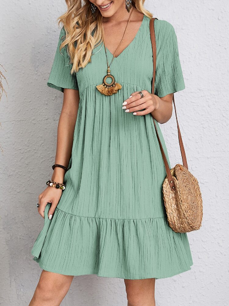 Emily™ Elegant Tummy Control Mini Dress