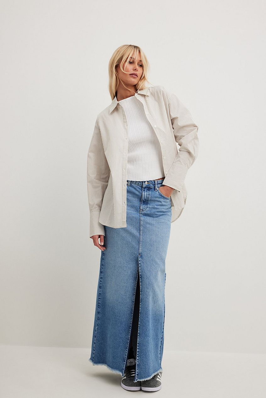 Charlotte™ Refined Denim Skirt
