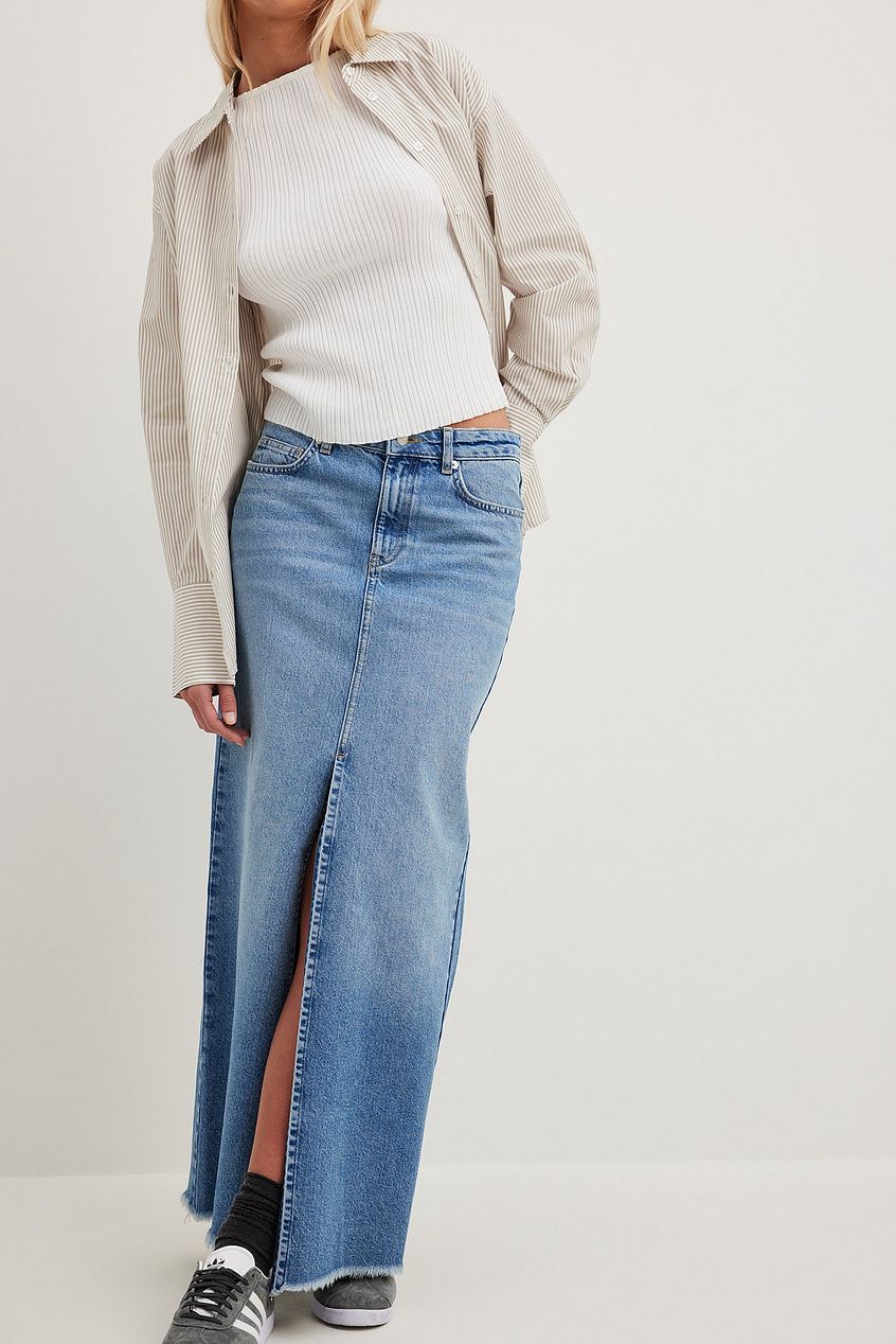 Charlotte™ Refined Denim Skirt